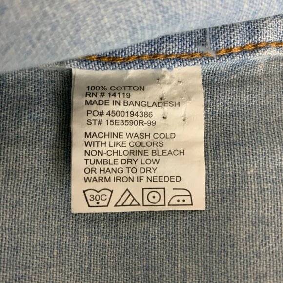 Plains Western Wear Long-Sleeve Denim Shirt XL Sawtooth Pockets Snap Closure - Picture 7 of 8